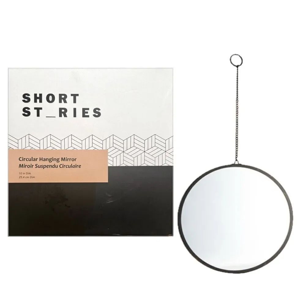 Short Stories Circular Hanging Mirror